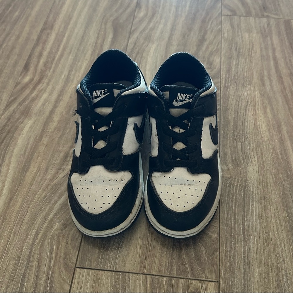 Nike Dunks Black & White Low-Top Sneakers